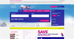 Desktop Screenshot of book.wizzair.com
